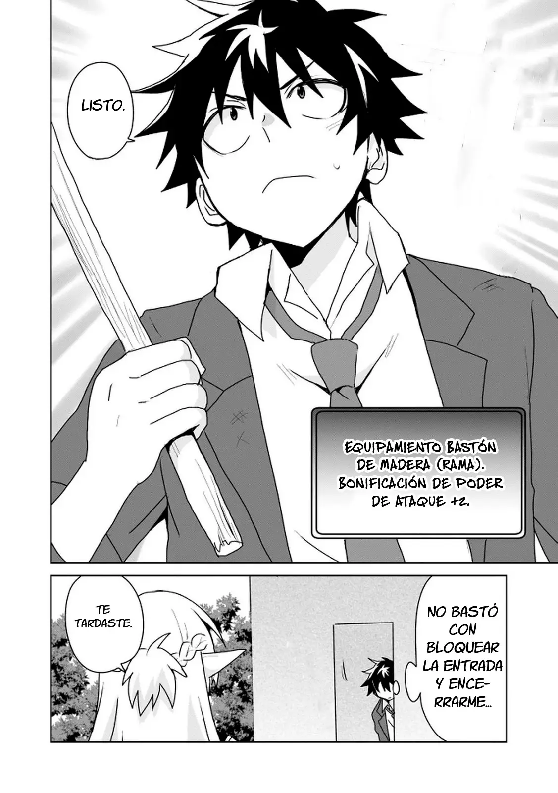 CHOI KUZU SHACHIKU NO ISEKAI HAREM KENKOUKI capítulo 3 página 4