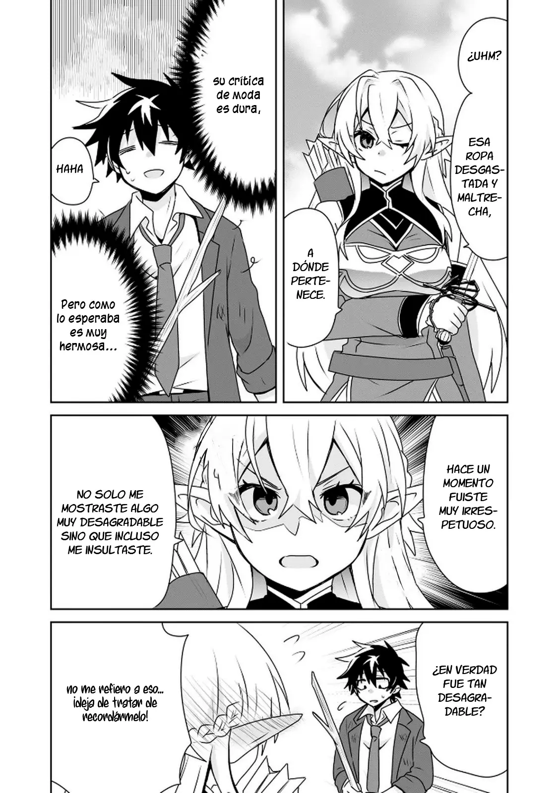 CHOI KUZU SHACHIKU NO ISEKAI HAREM KENKOUKI capítulo 3 página 5