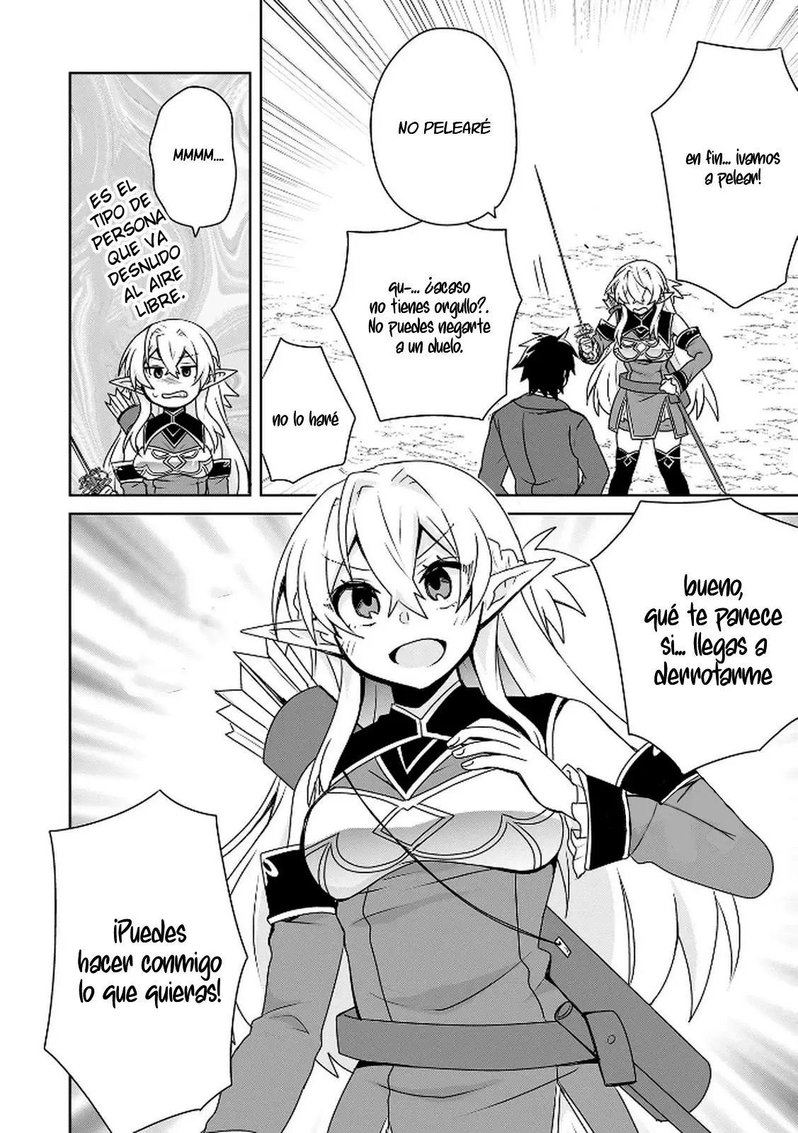 CHOI KUZU SHACHIKU NO ISEKAI HAREM KENKOUKI capítulo 3 página 6
