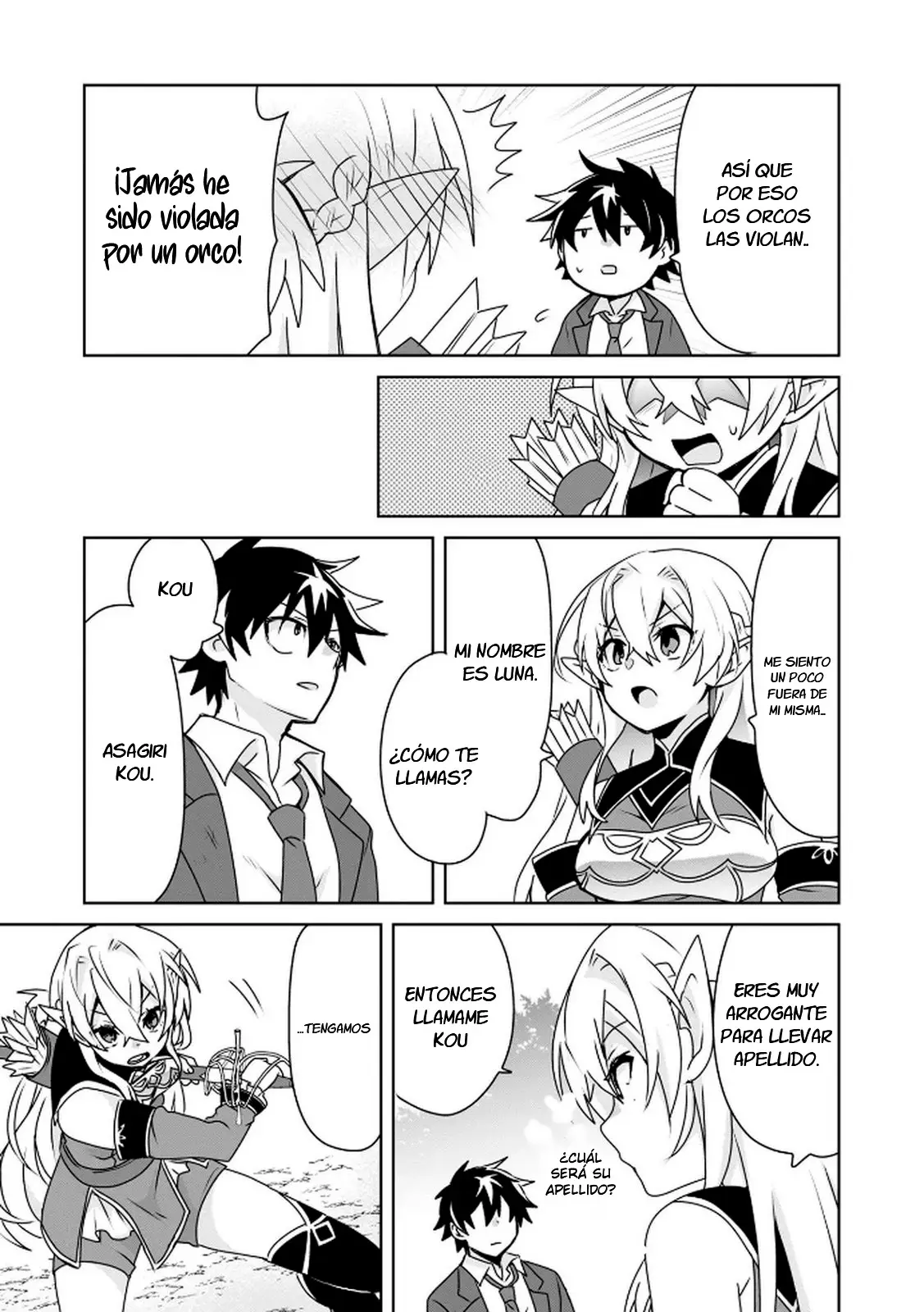 CHOI KUZU SHACHIKU NO ISEKAI HAREM KENKOUKI capítulo 3 página 7