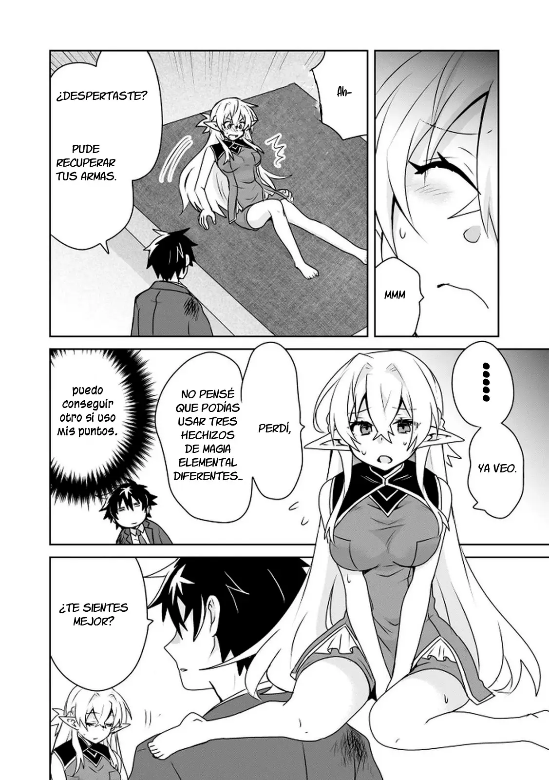 CHOI KUZU SHACHIKU NO ISEKAI HAREM KENKOUKI capítulo 3 página 22