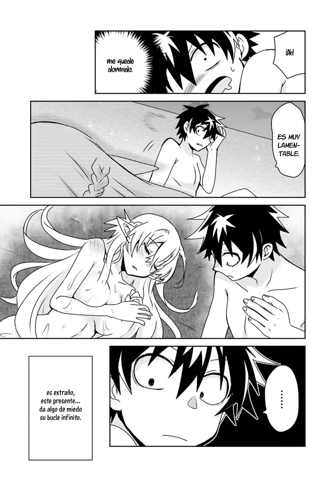 CHOI KUZU SHACHIKU NO ISEKAI HAREM KENKOUKI capítulo 3 página 29
