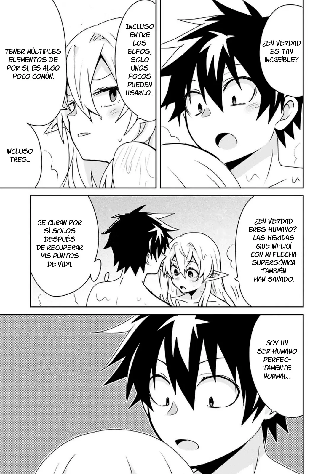 CHOI KUZU SHACHIKU NO ISEKAI HAREM KENKOUKI capítulo 3 página 33