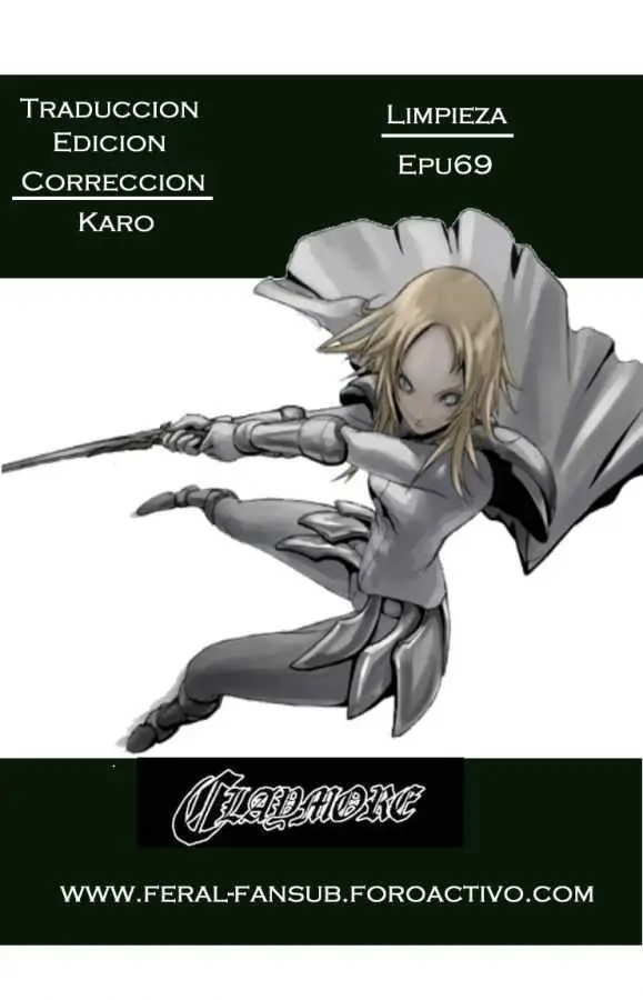 Claymore capítulo 1 página 1