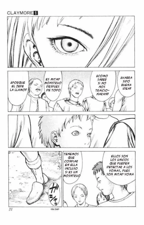 Claymore capítulo 1 página 18