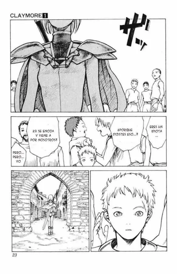 Claymore capítulo 1 página 20