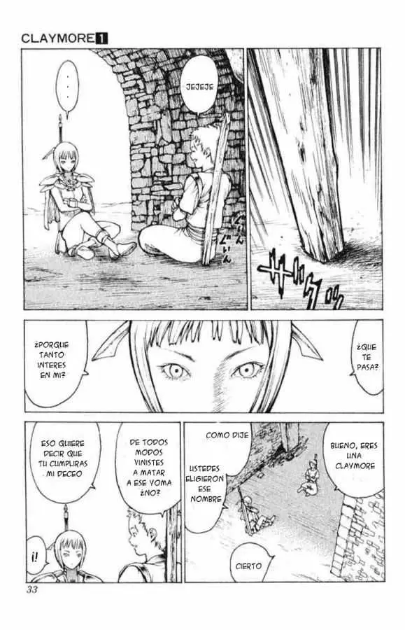 Claymore capítulo 1 página 30