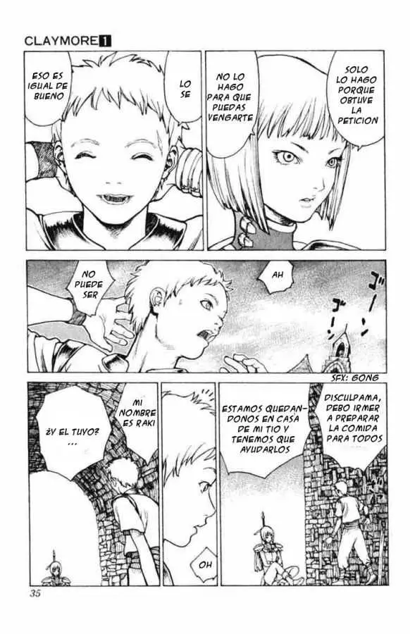 Claymore capítulo 1 página 32