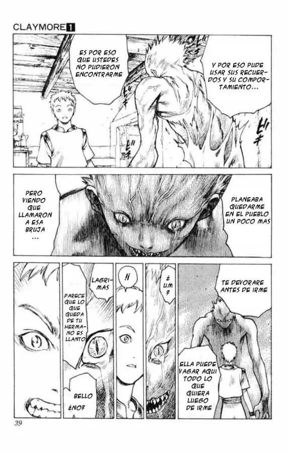 Claymore capítulo 1 página 36