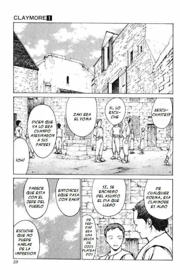 Claymore capítulo 1 página 57