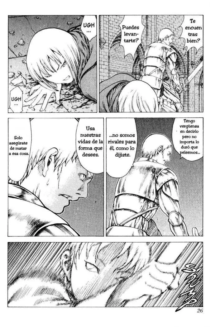 Claymore capítulo 10 página 22