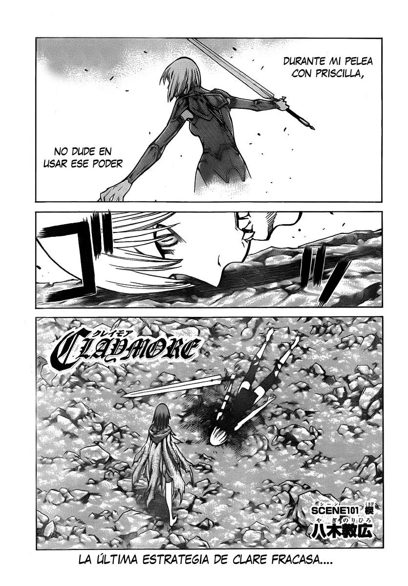 Claymore capítulo 101 página 4