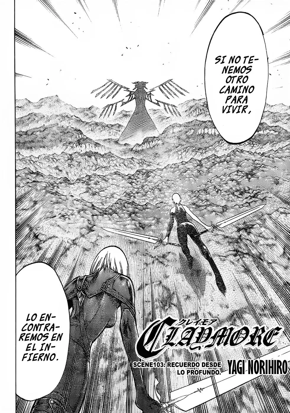 Claymore capítulo 103 página 3