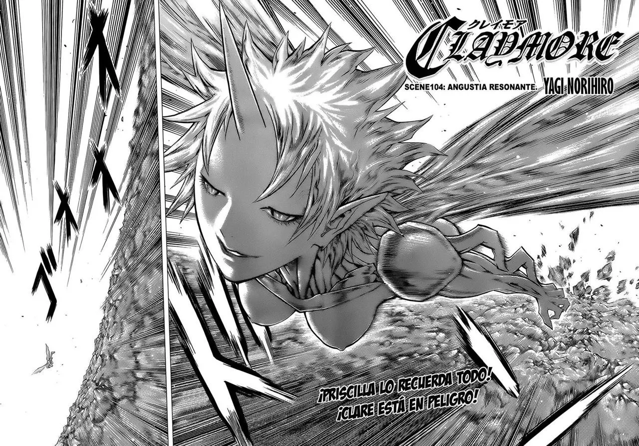 Claymore capítulo 104 página 1