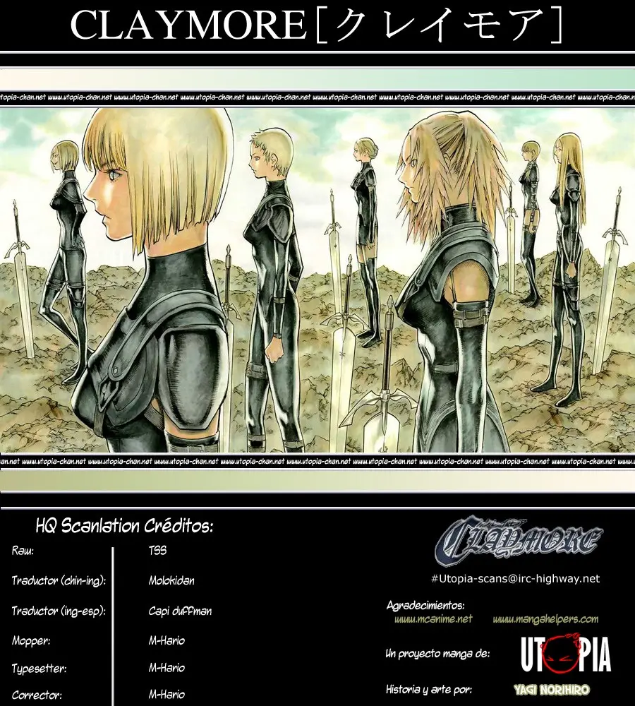 Claymore capítulo 105 página 33