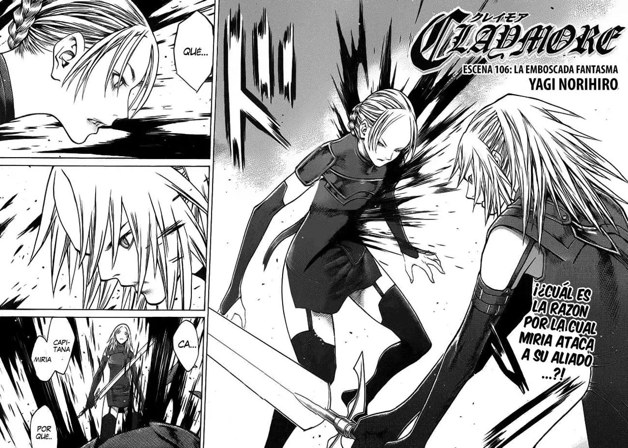 Claymore capítulo 106 página 1