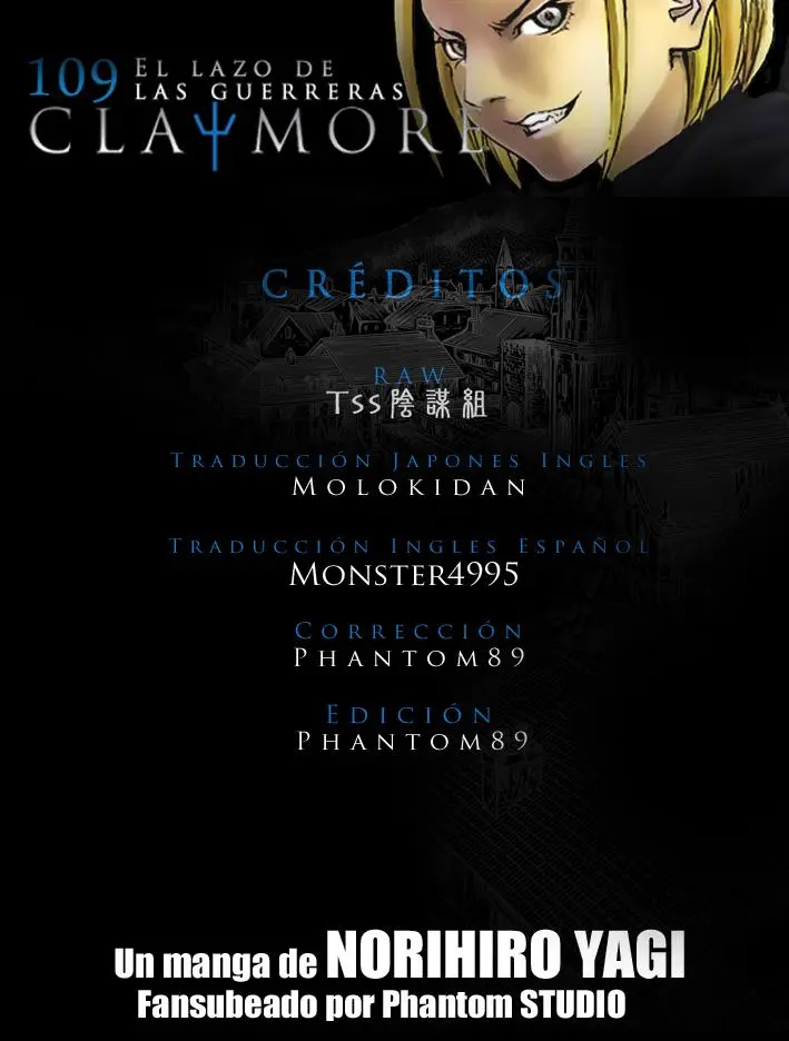 Claymore capítulo 109 página 1