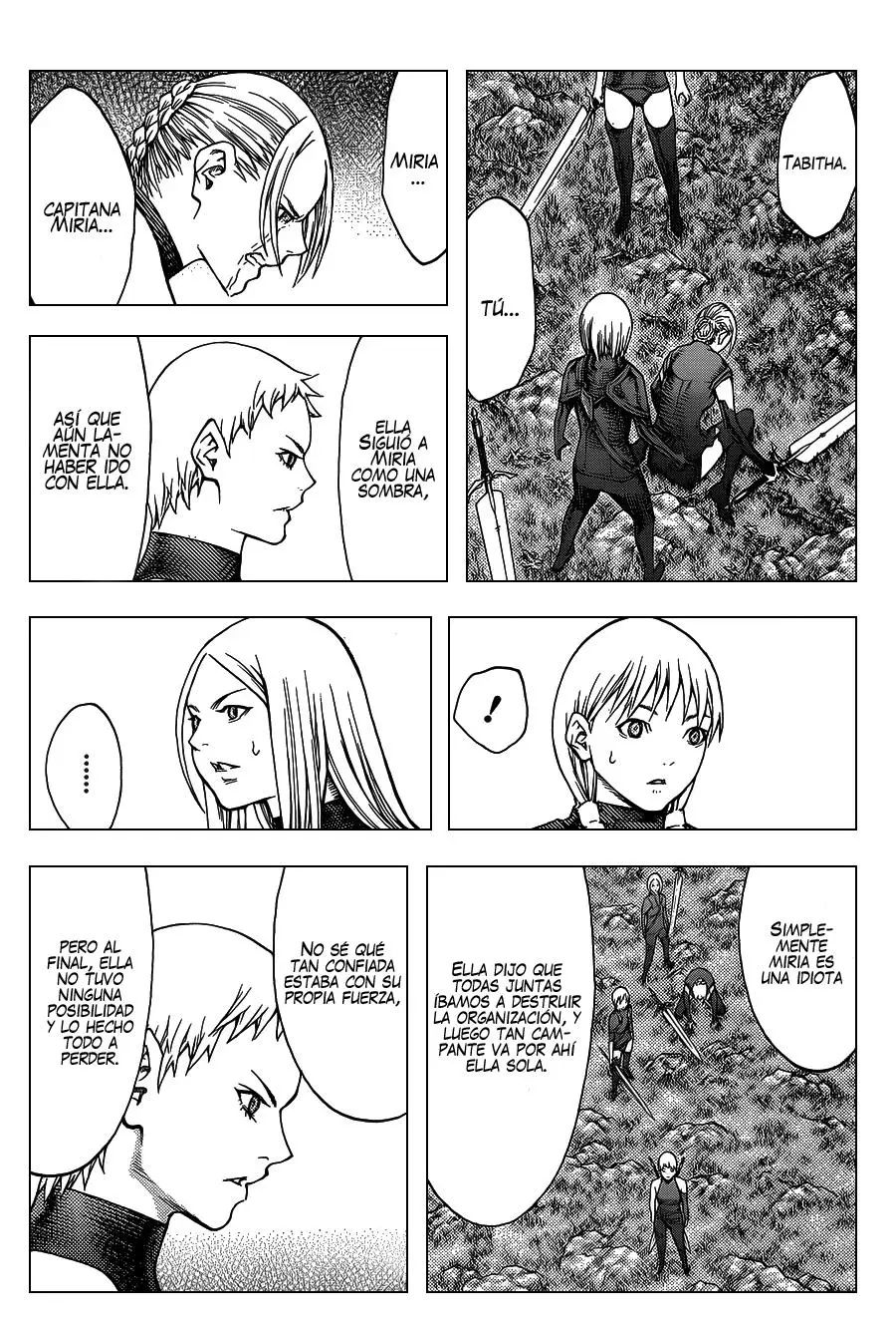 Claymore capítulo 109 página 19