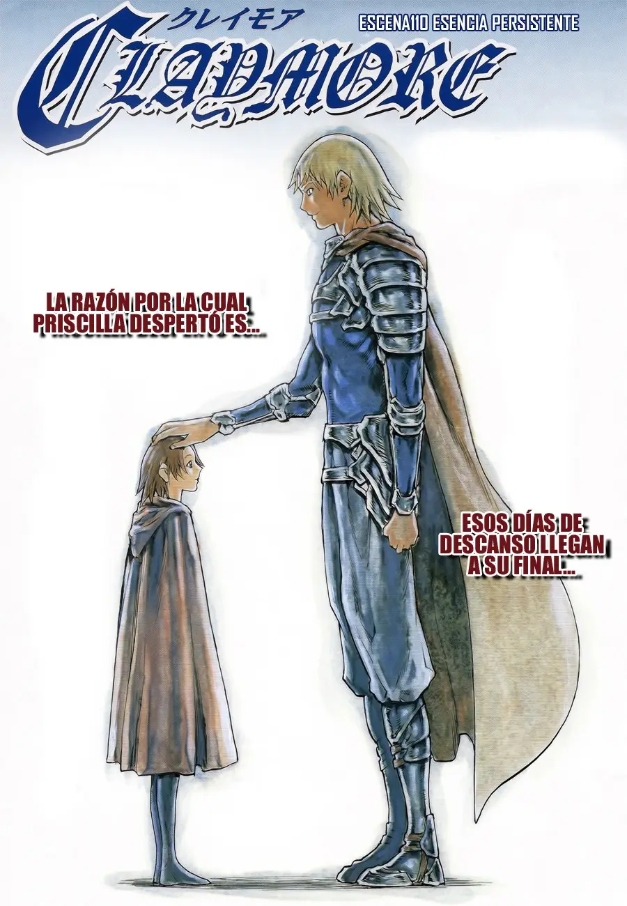 Claymore capítulo 110 página 1