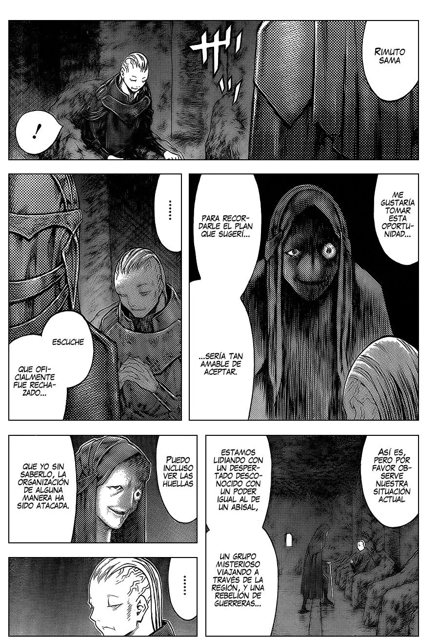 Claymore capítulo 110 página 17