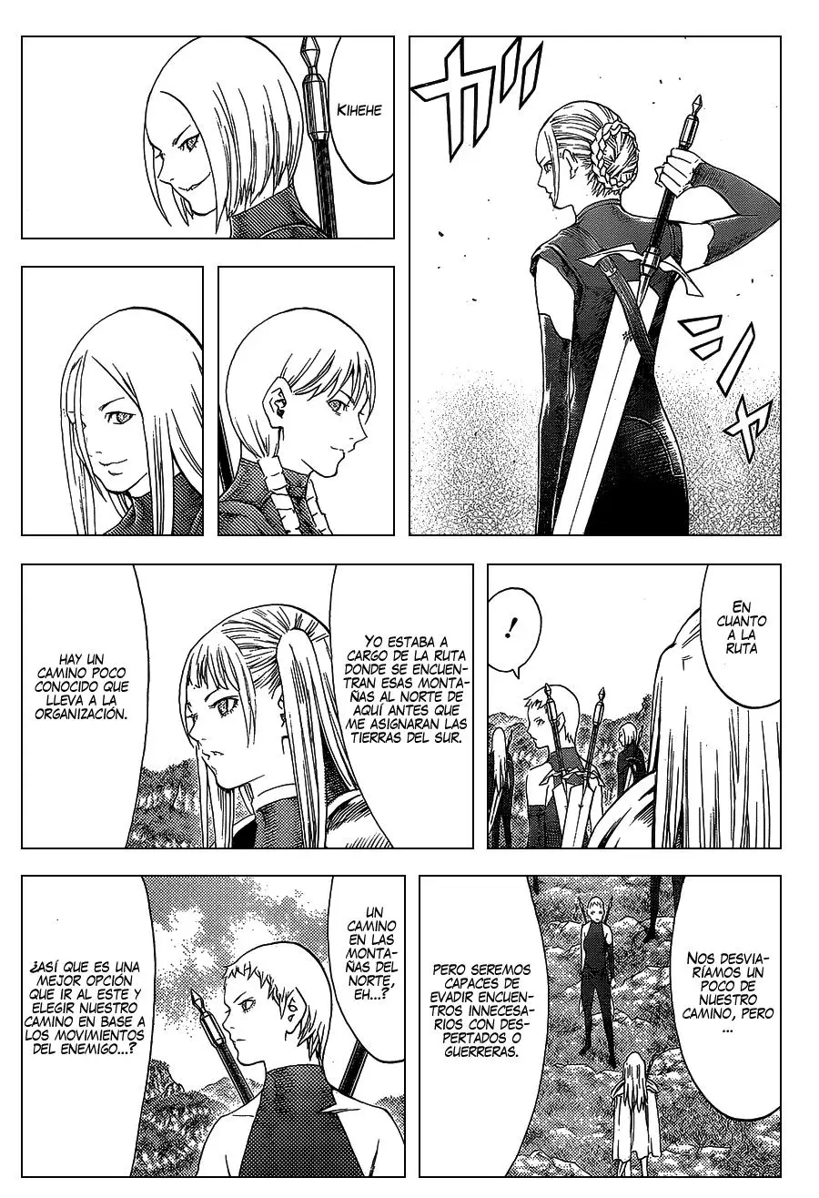 Claymore capítulo 110 página 22