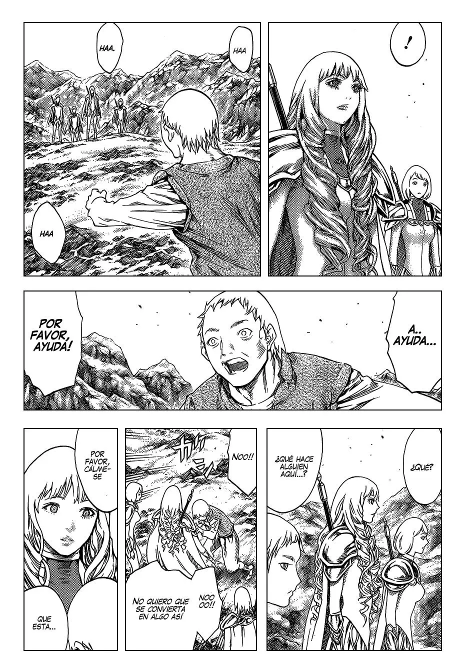 Claymore capítulo 110 página 25