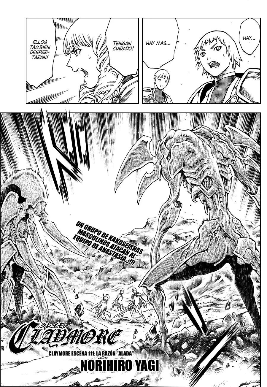 Claymore capítulo 111 página 2