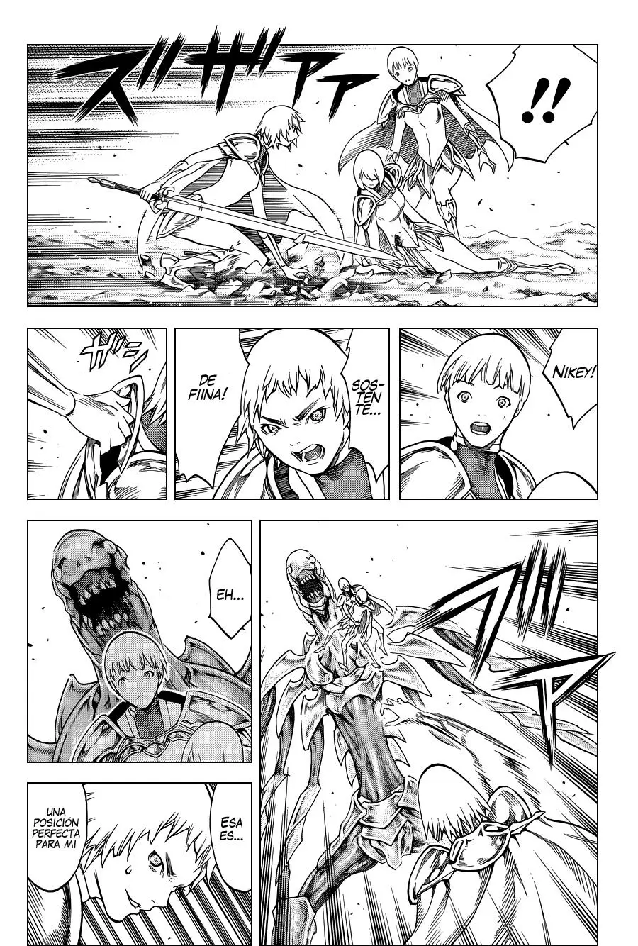 Claymore capítulo 111 página 8