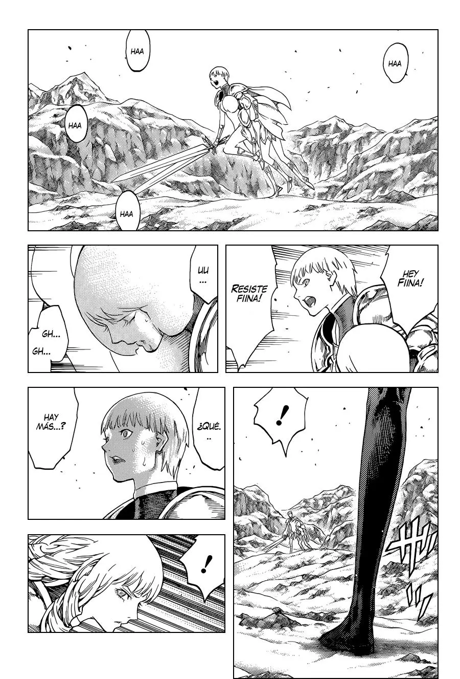 Claymore capítulo 111 página 18