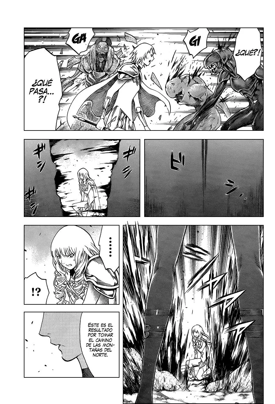 Claymore capítulo 111 página 22
