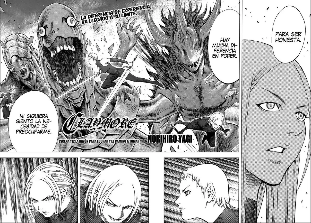 Claymore capítulo 112 página 3