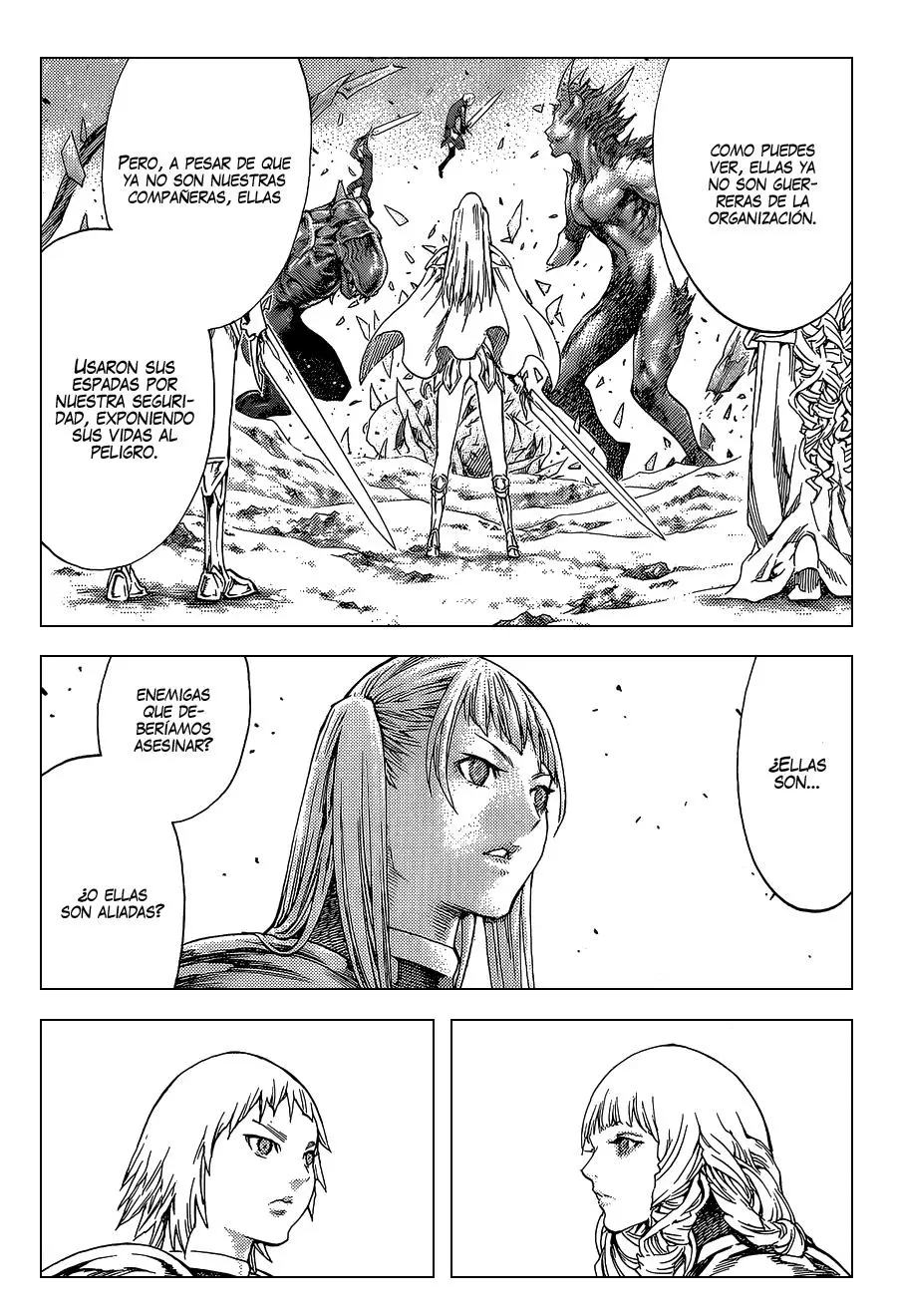Claymore capítulo 112 página 8