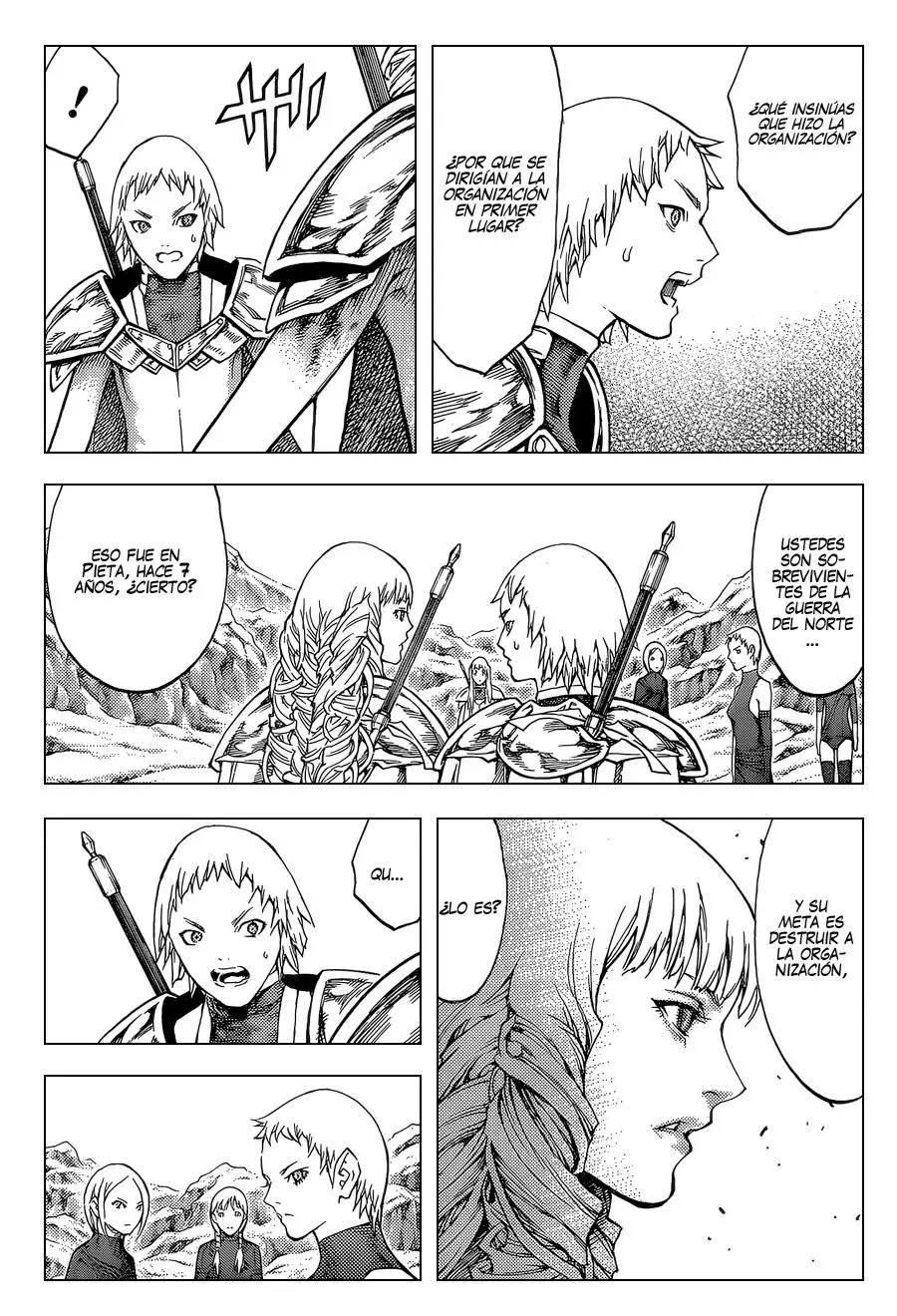 Claymore capítulo 112 página 27