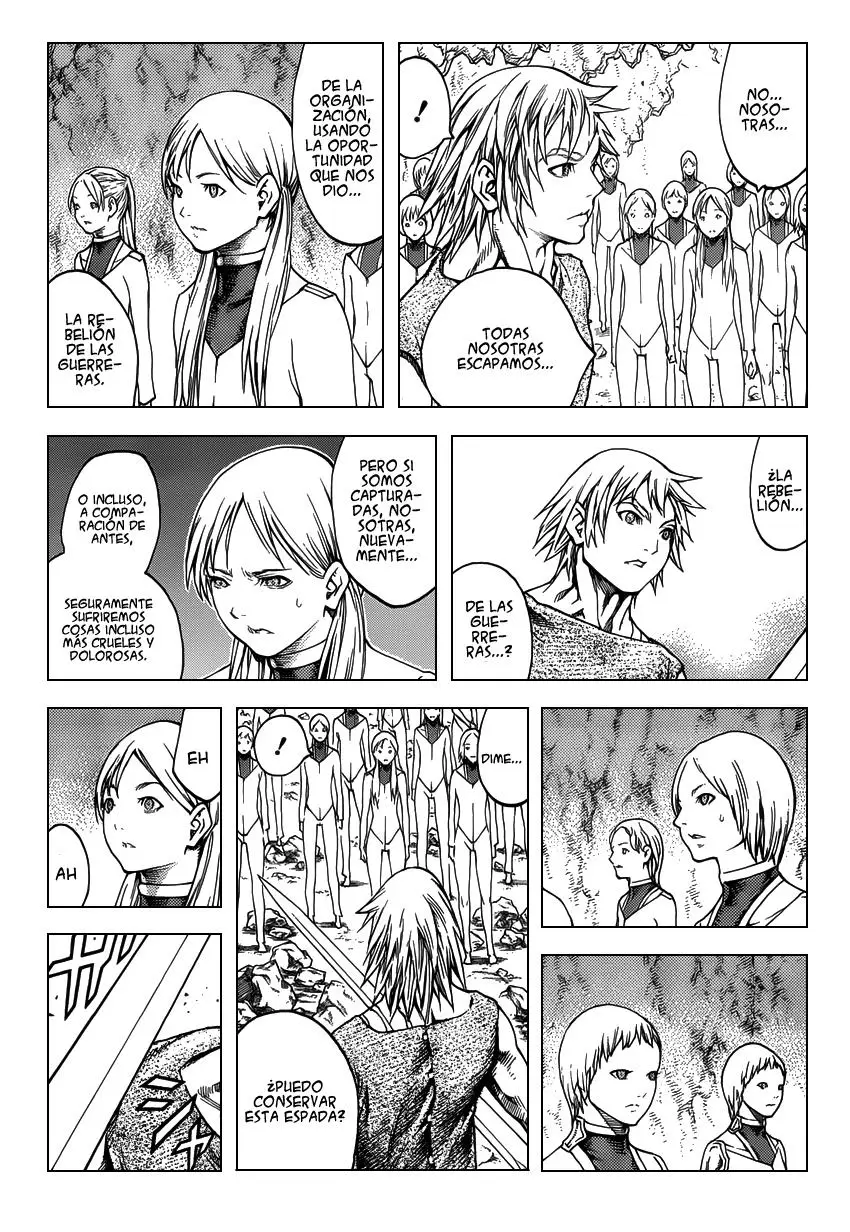 Claymore capítulo 115 página 12