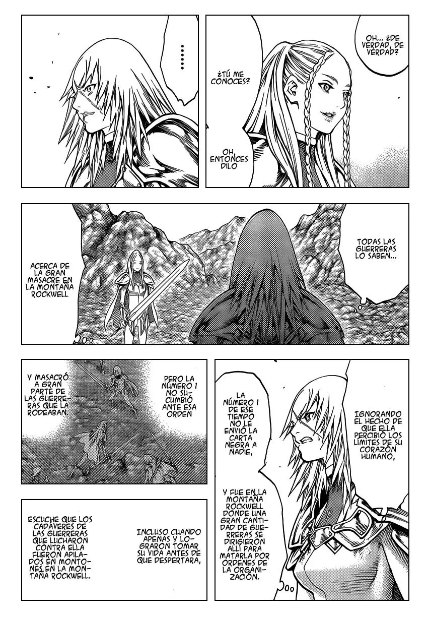 Claymore capítulo 116 página 17