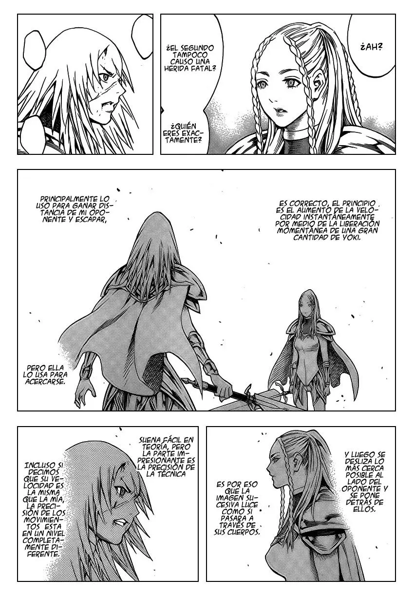 Claymore capítulo 116 página 22