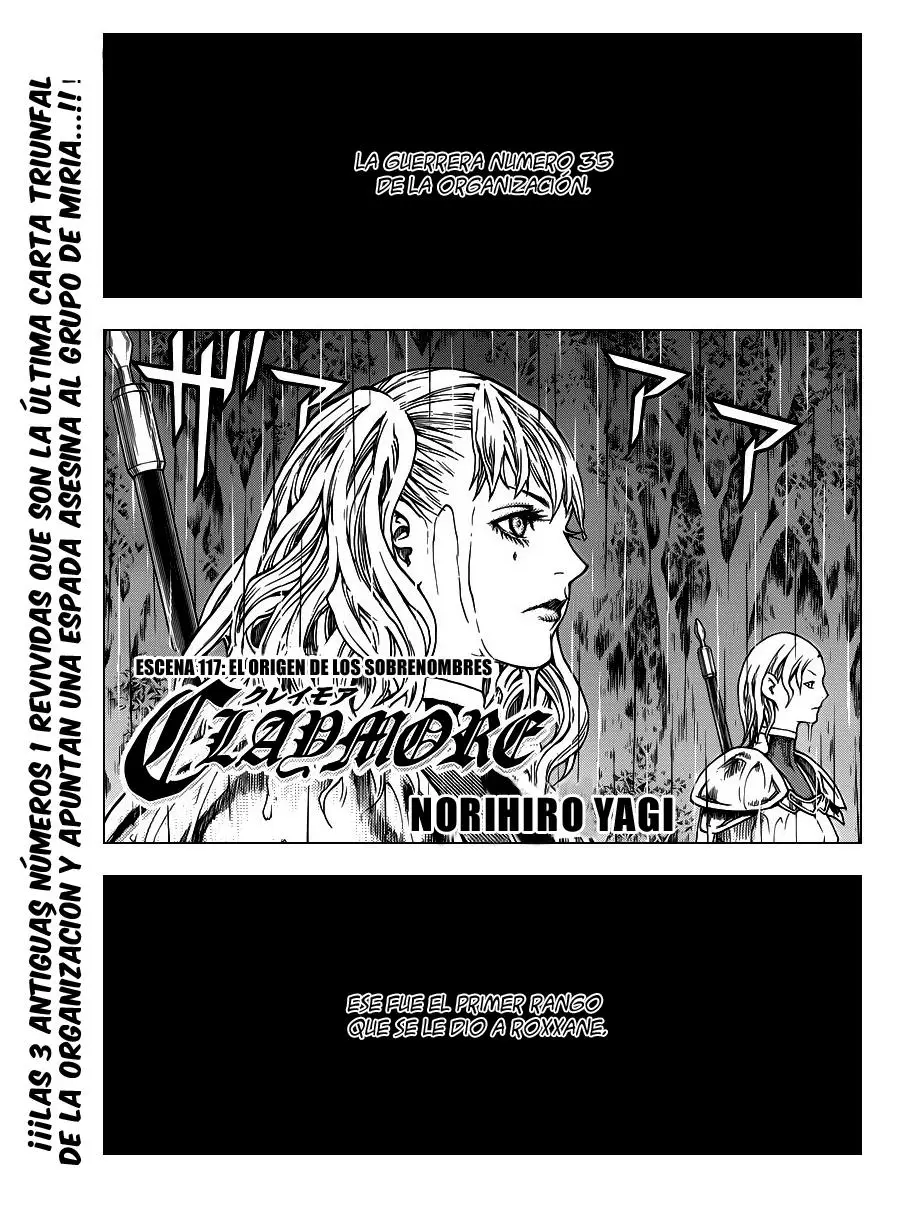 Claymore capítulo 117 página 2