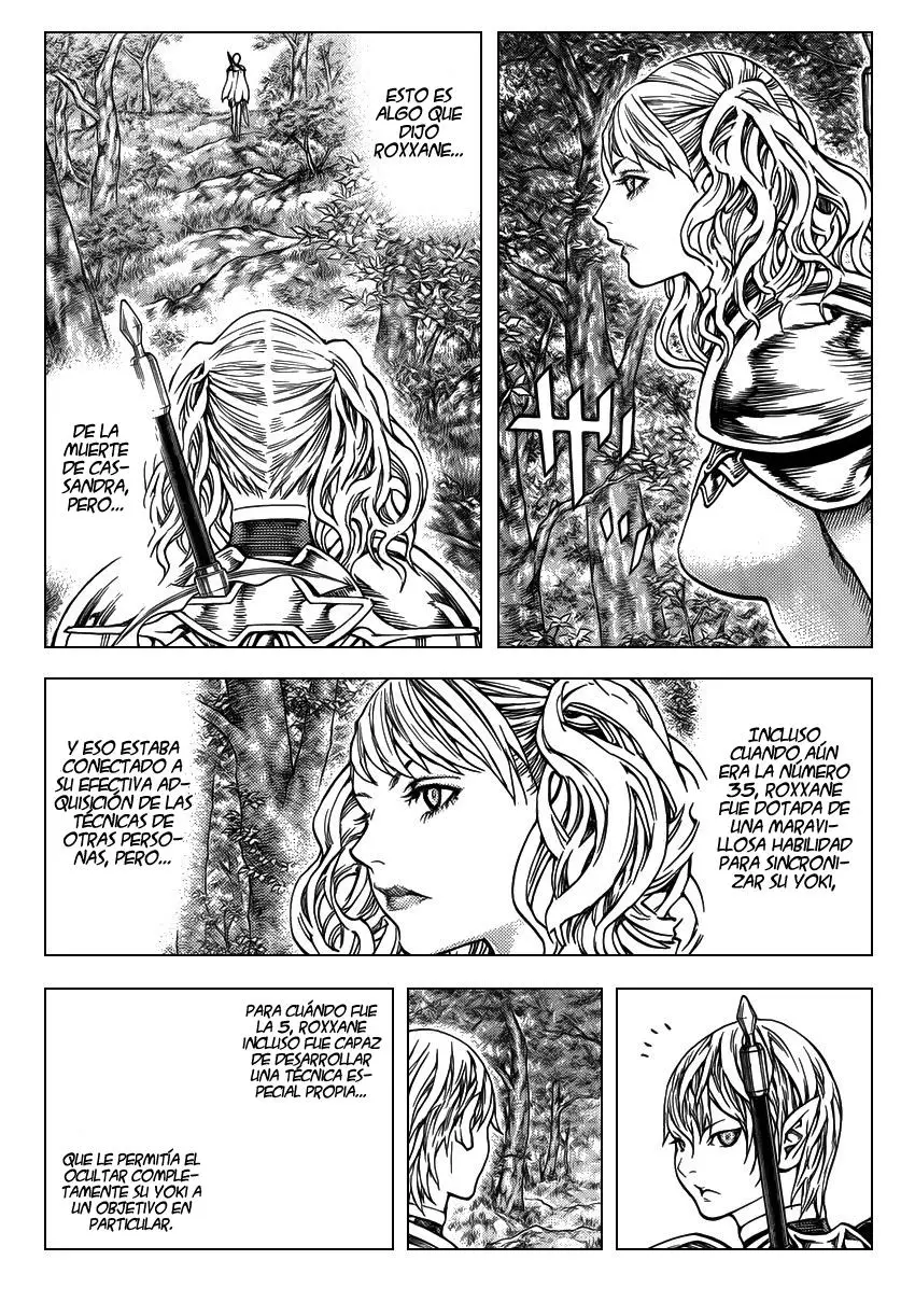 Claymore capítulo 117 página 17
