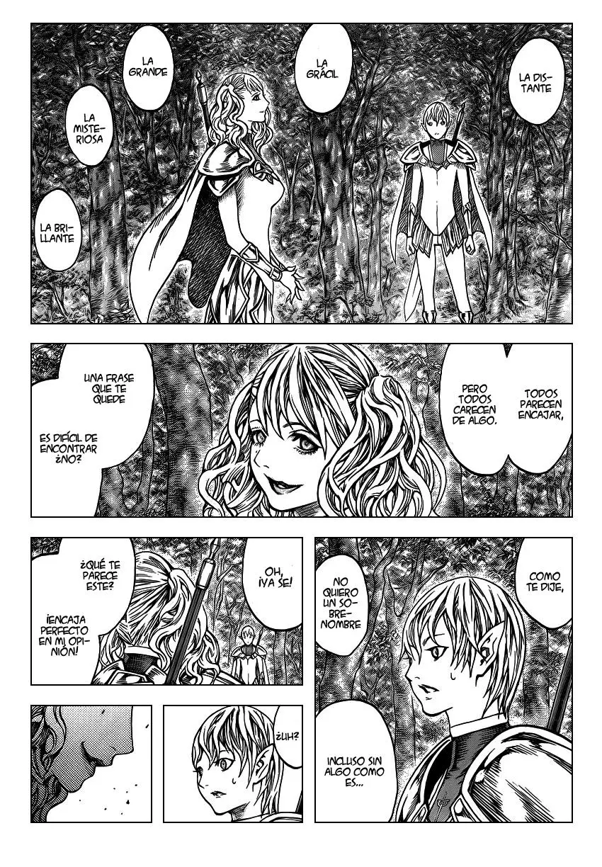 Claymore capítulo 117 página 22