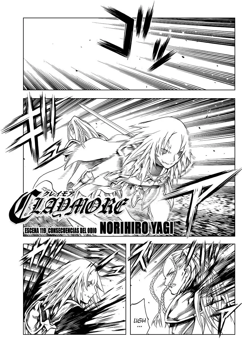 Claymore capítulo 119 página 2
