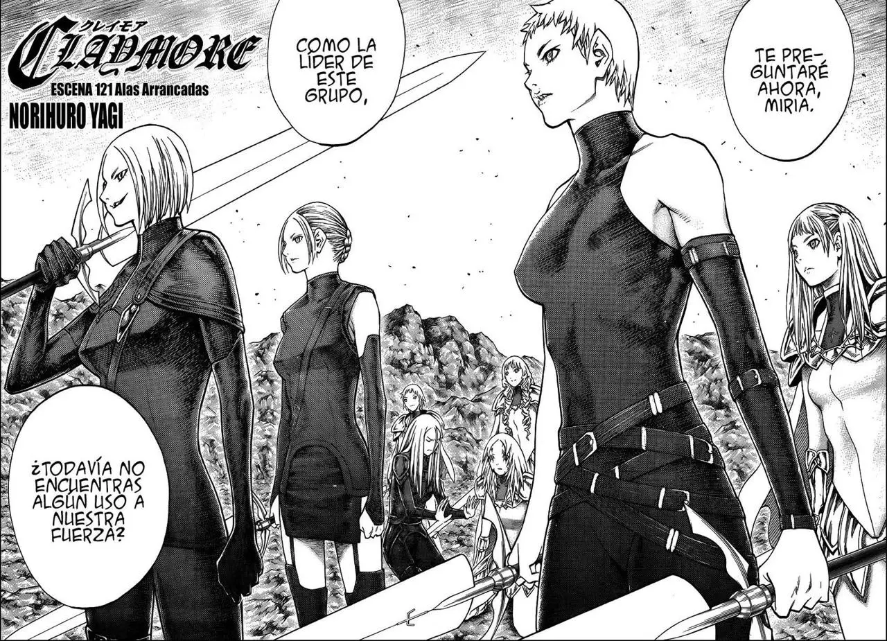 Claymore capítulo 122 página 3