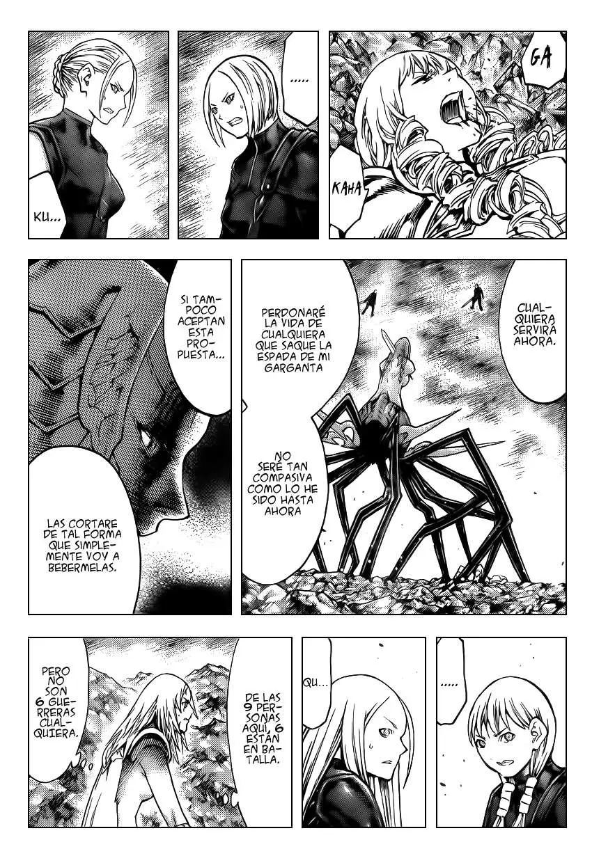 Claymore capítulo 123 página 8