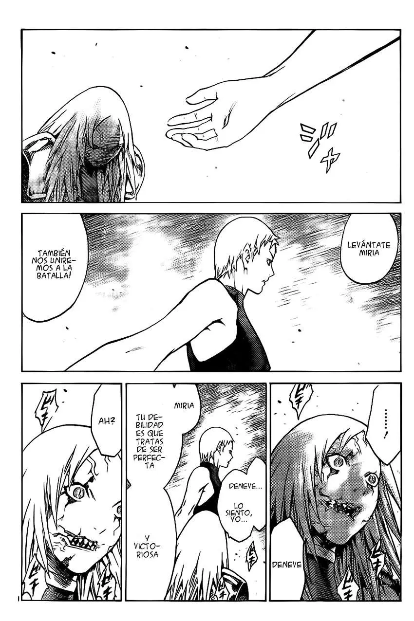 Claymore capítulo 123 página 12