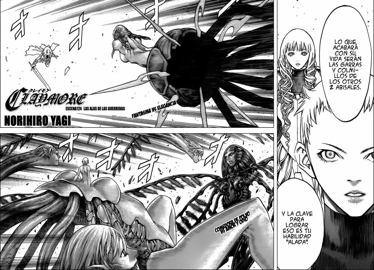 Claymore capítulo 124 página 3