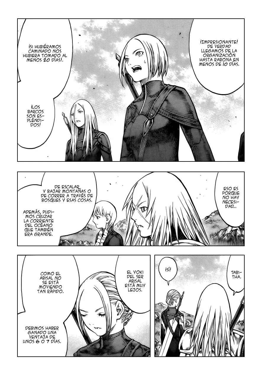 Claymore capítulo 128 página 4