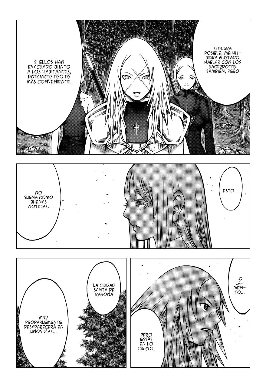 Claymore capítulo 128 página 22