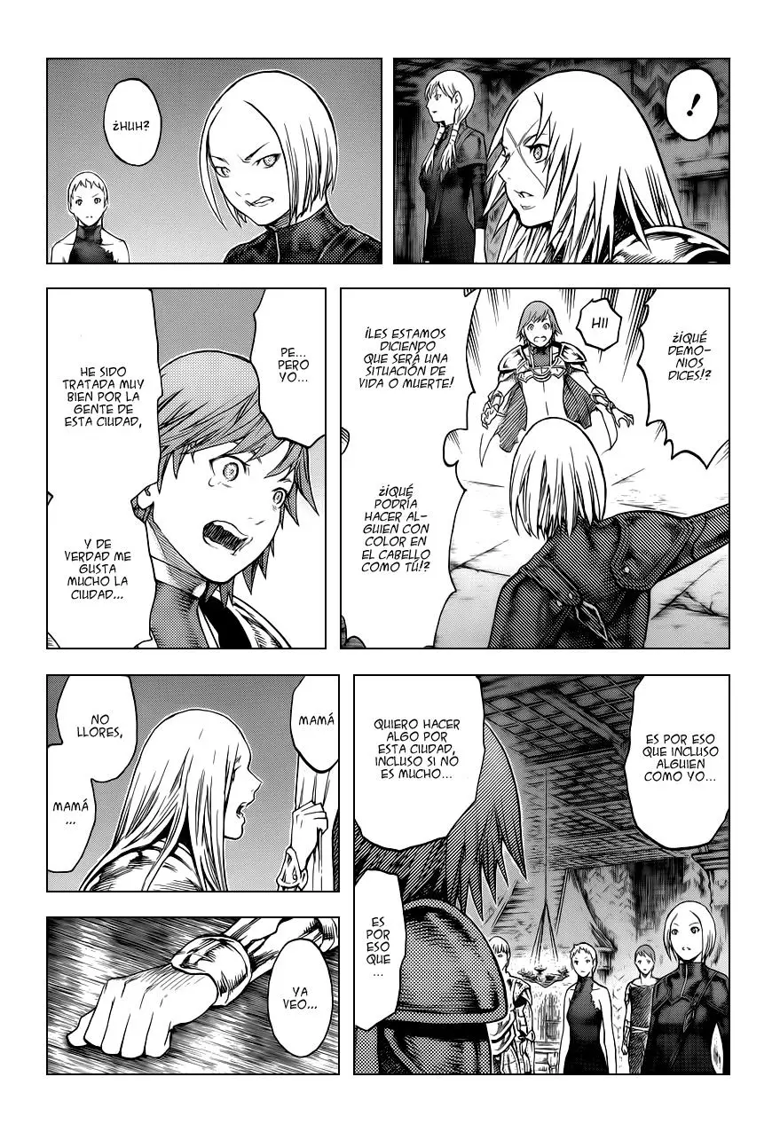 Claymore capítulo 128 página 27