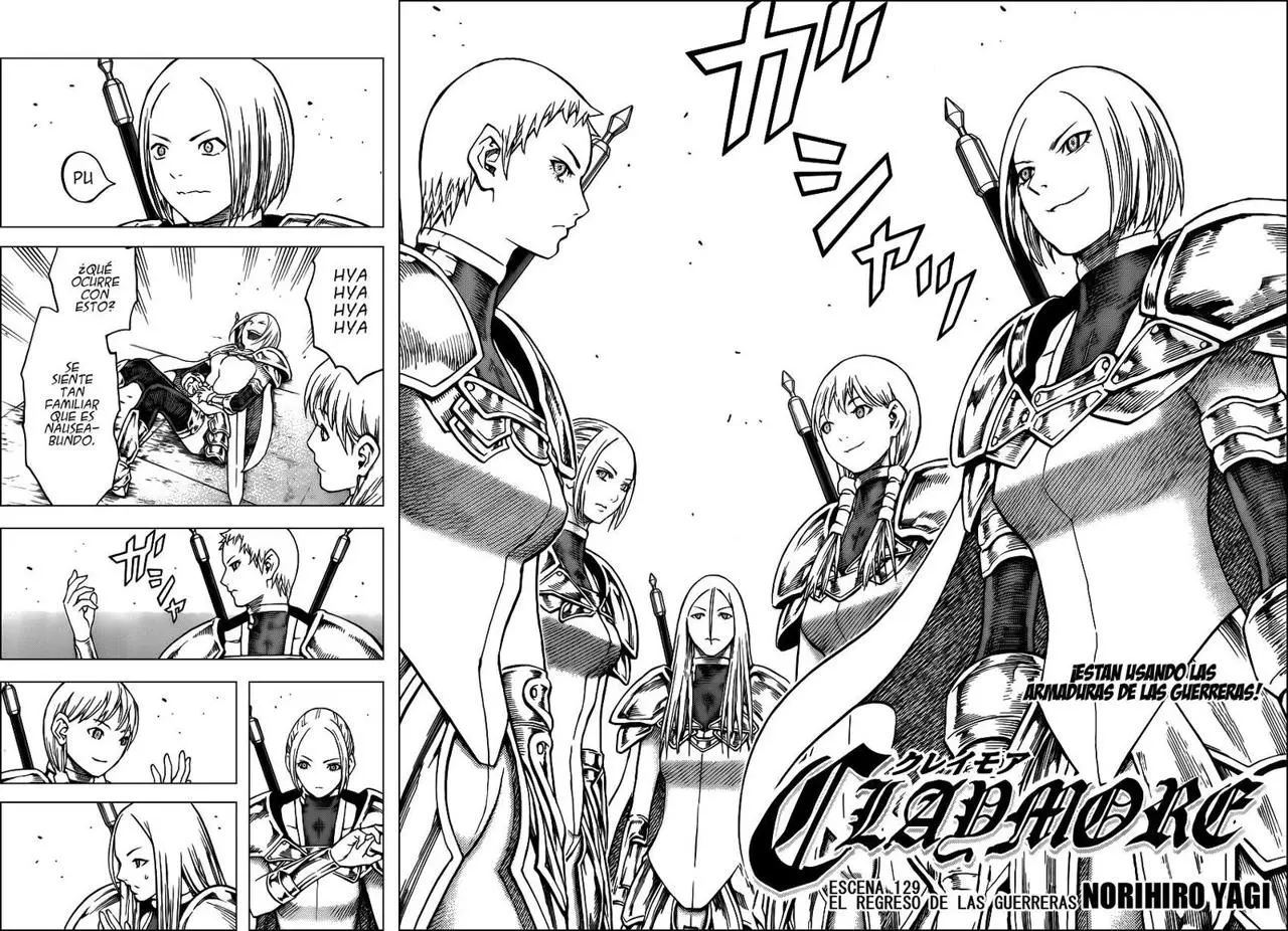 Claymore capítulo 129 página 3