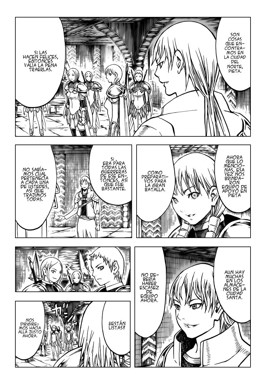 Claymore capítulo 129 página 4