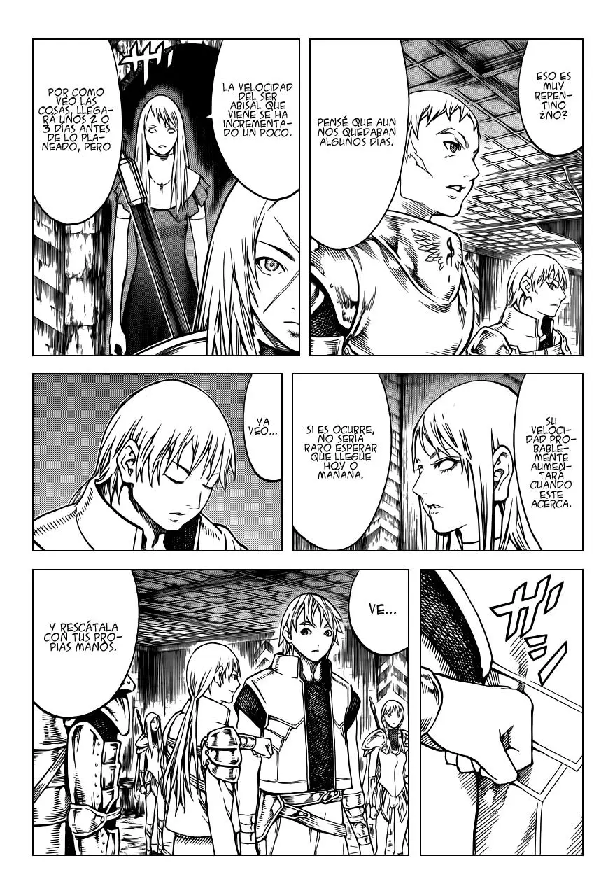 Claymore capítulo 129 página 5